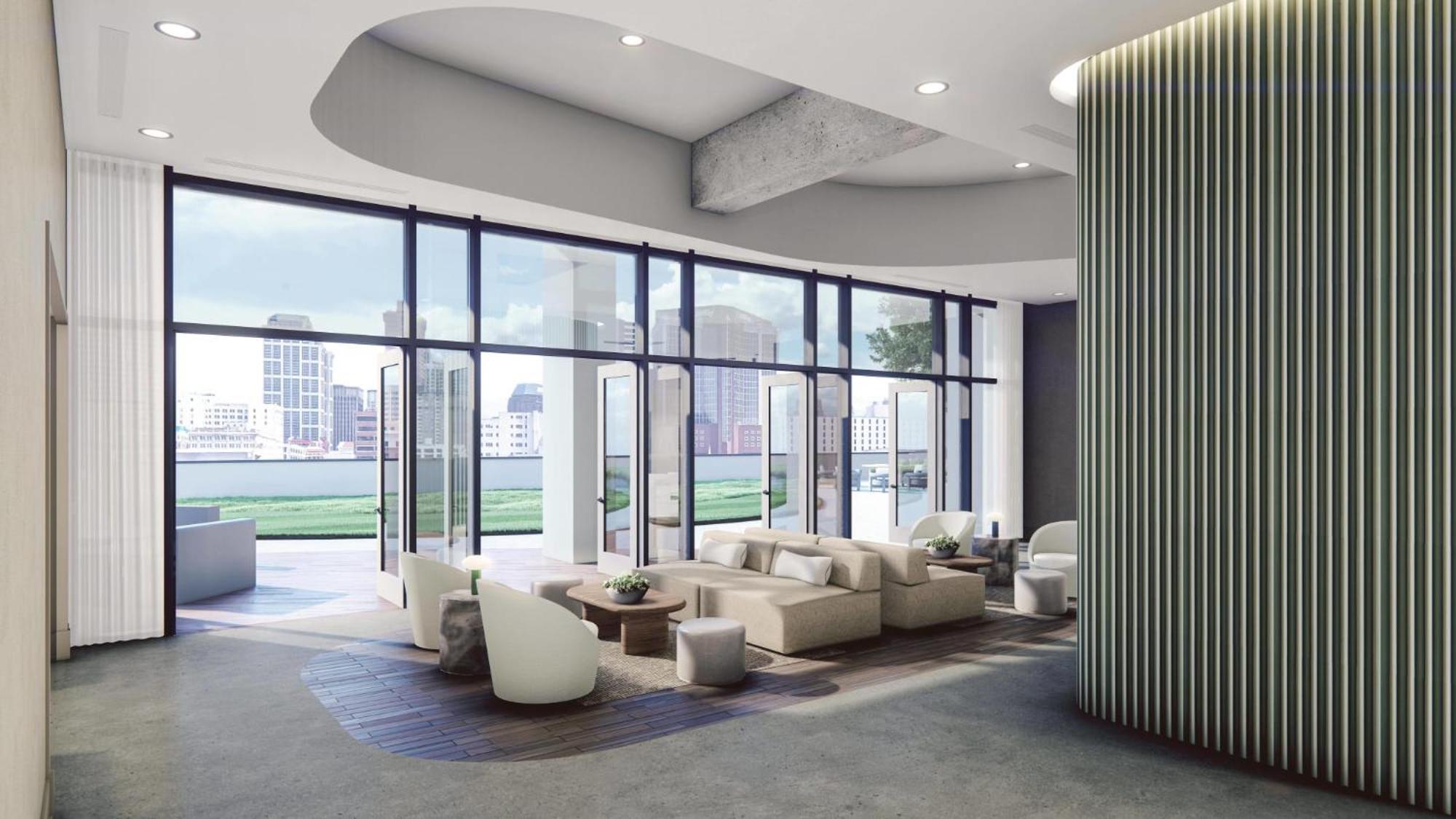 Contemporary City Living Apartments In Nashville Extérieur photo